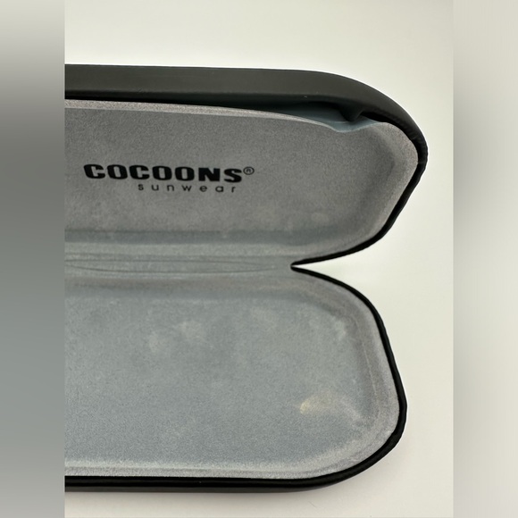 Cocoons Clip-On Sunglasses REC1-54 Polarized Gunmetal Gray Lens + Case - Picture 14 of 15